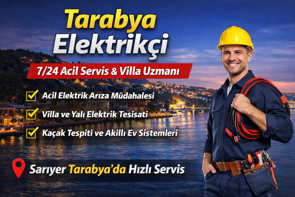 sariyer tarabya elektrikci